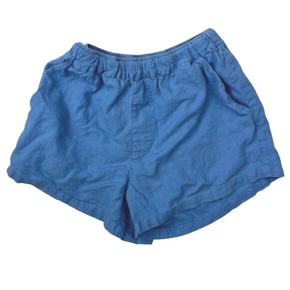 WeWoreWhat Blue High Rise Pull On Stretch Pocket Running Athletic Short Size XS - Picture 1 of 4